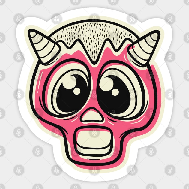 cute skull Sticker by killzilla